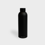 Black - Rubber skin bottle | 500ml