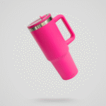 QuenchMax – 1200ml | Flip straw – Hot Pink